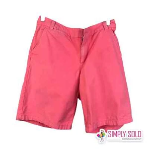 Gap khakifarbene Damenshorts Boyfriend Essential Preppy Bermuda Blaze rosa Baumwolle 10 - Bild 1 von 9