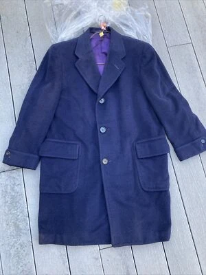 Vintage SUNDAR Mens 100% Cashmere Winter Pea Coat Size Large (?) - Image 1 of 4
