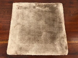 Solid Accent Viscose Mat Indien Table Placemats Handmade Kitchen Décor Brown Rug - Picture 1 of 8