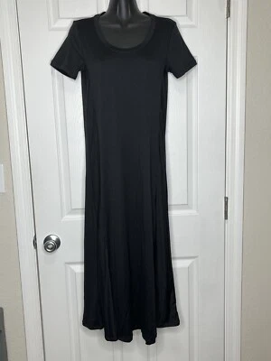 Cuddl Duds Mujer Talla XS Camisón Pijama Ropa de Salón Vestido Negro Patio Foto 1 de 4