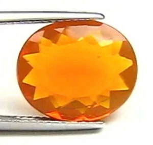 4.40 Ct 100% NATURAL ORANGE MEXICAN FIRE OPAL - Picture 1 of 7