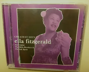 ELLA FITZGERALD CD Greatest Hits W/Mills Bros & Ink Spots 2015 NEW - Foto 1 di 2