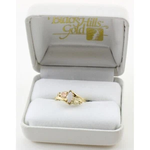 10K Black Hills Gold Ladies Ring with Opal Size 5 FAST SHIPPING - Picture 1 of 2