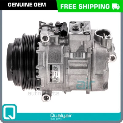 Compresor de aire acondicionado OEM Denso 7SBU16C se adapta a Chrysler / Dodge / Freightliner / Mer... QR Foto 1 de 4