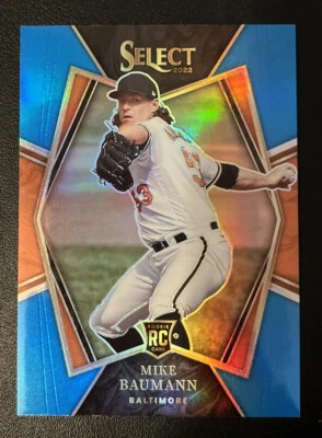 2022 Select Mike Baumann Light Blue /149 #120 Premier Level - Image 1 of 2