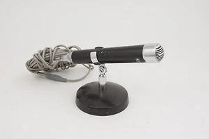 Kent DM-10 Cardiod Microphone w/Stand Base (A4L) & Cord Cable Phone Plug - Bild 1 von 9
