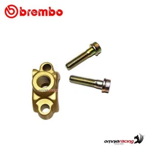 Cavallotto pompa freno/frizione M10x1,25 filettatura destra Brembo PSC13/15/16 - Picture 1 of 10