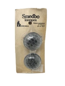 Vintage schwedischer Smedbo Gusseisen Tür/Schubladenknopf Paket von 1960 - Bild 1 von 2