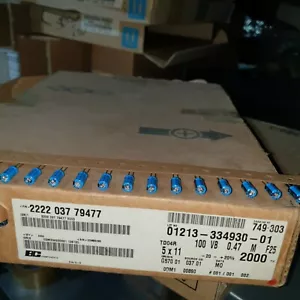 ¡25 piezas NUEVAS TAPAS DE ALTA GAMA GENUINAS BC VISHAY 037 0,47uF 100 V para audio! - Imagen 1 de 2