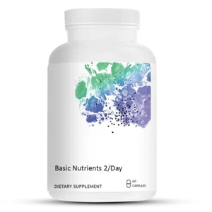 Thorne, Basic Nutrients 2/Day, Comprehensive Multivitamin 60 Capsules Exp 2027 - Picture 1 of 6
