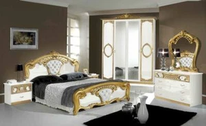 Original Italian Sibila Luxury High Gloss 4Doors Bedroom Set OFFER NOW £999 - Picture 1 of 2