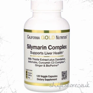California Gold Nutrition Complejo de Silimarina 120 VCaps Salud Hepática - Original - Imagen 1 de 1