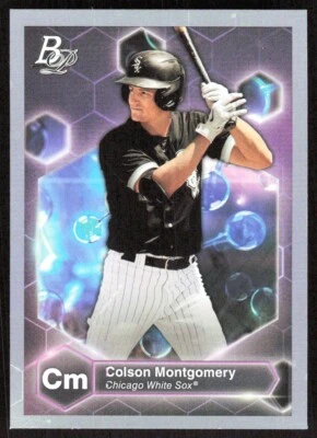 2022 6131B Bowman Platinum Precious Elements Colson Montgomery Chicago White Sox - Image 1 of 2