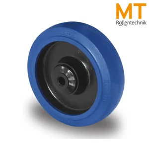 Blue Wheels Ø 80–200 mm Gummi – Schwerlast Ersatzrad Kugellager & Schraube - Bild 1 von 2
