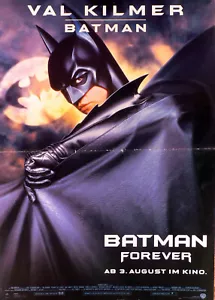 Batman Forever - Val Kilmer - Filmposter gefaltet A3 29x42 - Imagen 1 de 1
