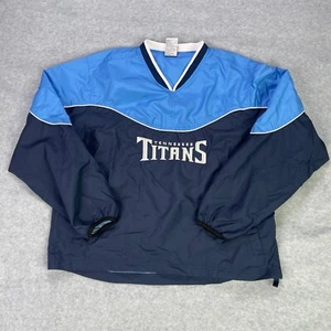 NFL Team Apparel Tennessee Titans 1/4 Zip Pullover Youth Sz Xl Jacket Football - Picture 1 of 9