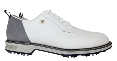 NEW 2025 FootJoy Dryjoys Premiere Series Field LX Golf Shoes White/ Grey, 10.5 M - Image 1 of 4