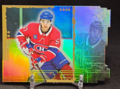 2023-24 UD Extended Series Hockey Technology FX-13 Sean Farrell #UD3-13 - Image 1 of 2