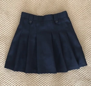 IZOD School Uniform Skirt Navy Blue 10 Regular - Picture 1 of 3