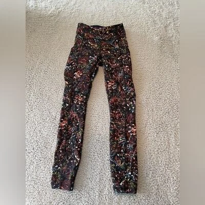 Lululemon Women's Size 2 Invigorate High-Rise Tight 25" Foliage Overlay Multi - Image 1 of 4