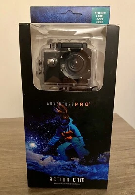 📸 Adventure Pro Waterproof Action Photo & Video Cam Box Was Open But Still New - Image 1 of 4