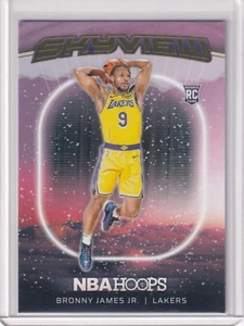 2024-25 Panini Hoops Skyview Winter #21 Bronny James Jr. Rookie LAKERS - Picture 1 of 2