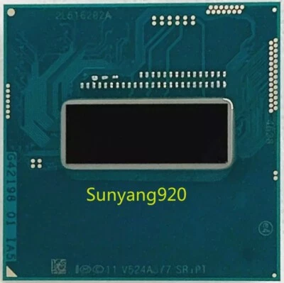 Intel Core i7-4910MQ SR1PT Quad Core/ 2.9GHz/ 8M FCPGA946 Notebook CPU - Image 1 of 4