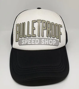 BULLETPROOF SPEED SHOP TRUCKER CAP HAT MESH SNAPBACK VINTAGE HOT ROD GARAGE - Bild 1 von 3
