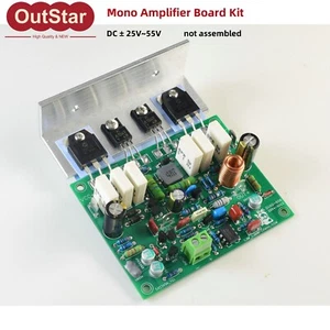 Kit hágalo usted mismo QUAD-606 QUAD606 placa amplificador mono salida amplificador de potencia 125W 8R 250W 4R - Imagen 1 de 6