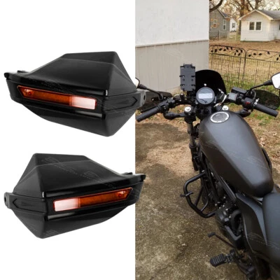 Protector de mano de manillar de 7/8"" para motocicleta Honda Rebel 300 500 1100 Foto 1 de 4