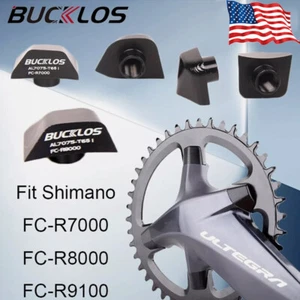 Plato BUCKLOS FC-R7000 R8000 R9100 pernos aleación rueda dentada tornillos para Shimano - Imagen 1 de 17