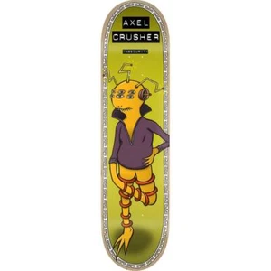 Toy Machine Axle Insecurity Skateboard Deck Green 8.5" - Picture 1 of 2