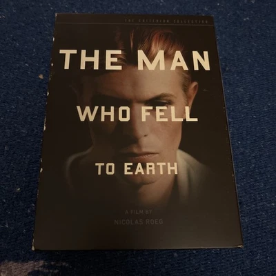 The Man Who Dell To Earth David Bowie Two DVDs + Book Box Set Criterion MINT - Image 1 of 4