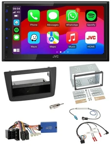 JVC Bluetooth USB Lenkrad 2DIN DAB Autoradio für Alfa Romeo Mito ISO 955 13-18 s - Bild 1 von 12