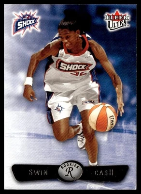 2002-03 Fleer Ultra Rookie (Minor Corner Ding / Whitening) Swin Cash #102 - Image 1 of 2