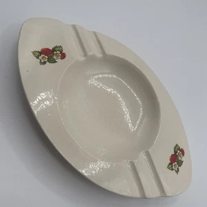 Vintage "JB" Ovaler Erdbeere Aschenbecher 9"x 5,25" - Bild 1 von 6