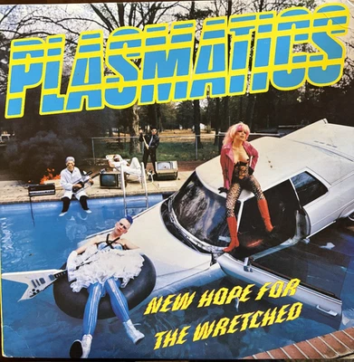 PLASMATICS "NEW HOPE FOR THE WRETCHED" LP PROMO COPY STIFF - Image 1 of 4
