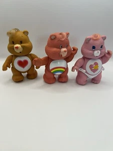 Estatuillas posables de PVC/vinilo Kenner Care Bears años 80 - Juego de 3 - Imagen 1 de 11