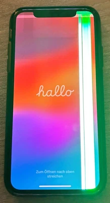 Apple iPhone X - 64GB - Space Grau (Ohne Simlock) - Displayschaden - Bild 1 von 2