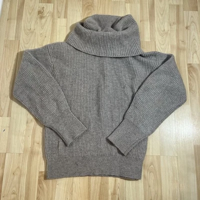 Женский вязаный свитер Malene Birger из кашемировой смеси с воротником-хомутом размер 34/маленький - Изображение 1 из 4