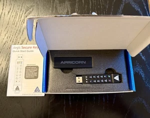 Apricorn Aegis Secure Key 3z 32GB USB 3.0 Flash Drive ASK3Z-32GB - Photo 1/3