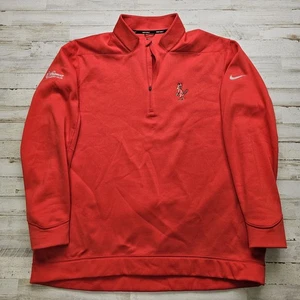 Nike St. Louis Cardinals REDBIRDS Logo 1/4 Zip Pullover XXL Fleece gefütterte Jacke - Bild 1 von 9
