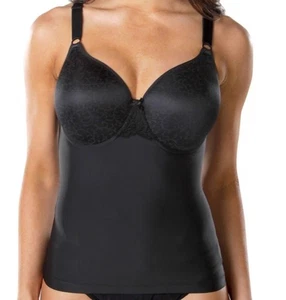 Shapeez Ultimate Back smoothing underwire Bra and shaper.  black, size 1X – B - Picture 1 of 9