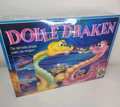 NOS 1991 Selecta Dolle Draken (Crazy Dragons) Kids Game Factory Sealed *RARE* - Image 1 of 4