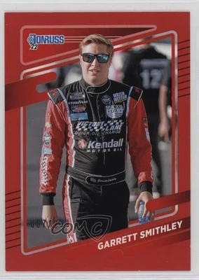 2022 Panini Donruss NASCAR Red /299 Garrett Smithley #101 - Image 1 of 2