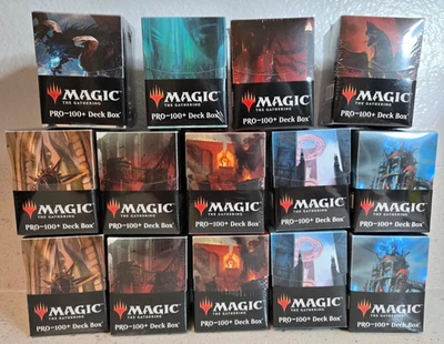 (14) Magic the Gathering Ultra-Pro 100+ Deck Boxes SEALED NEW - Image 1 of 4