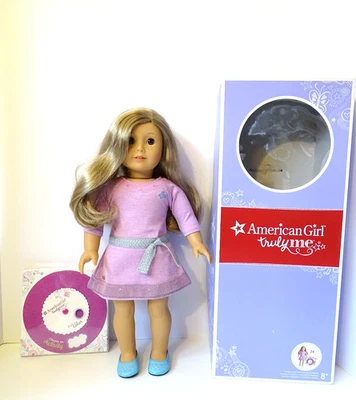 American Girl DOLL #24 with Box & Activity Set Blond Hair Brown Eyes Freckles - Image 1 of 4