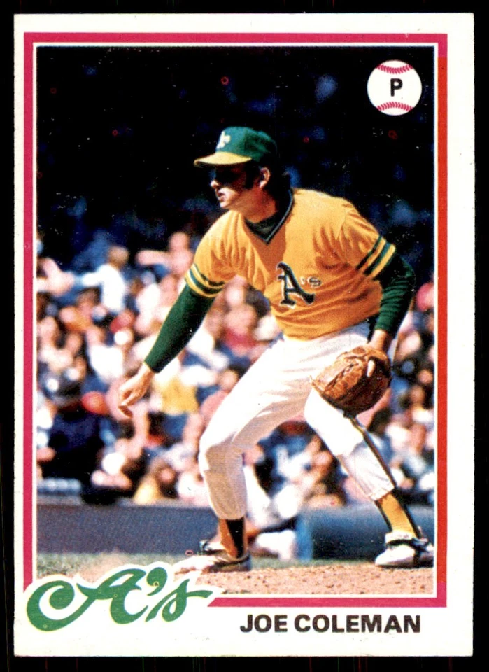 1978 Topps Joe Coleman (100) Baseball Cards #554 - Image 1 of 2
