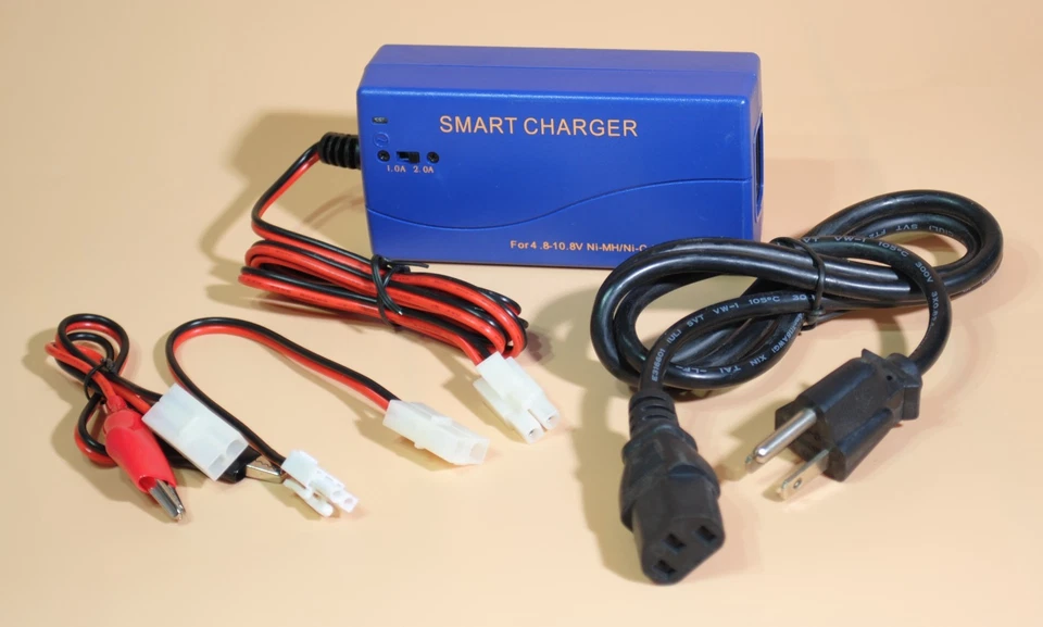 Powerizer H01501020-US-1 Universal NiMH/NiCd Charger 4.8–10.8 V 1A/2A - Image 1 of 1