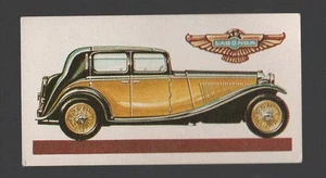 1968 Brooke Bond History Of The Motor Car #36 1934 Lagonda 4 1/2 Liter Limousine - Bild 1 von 2